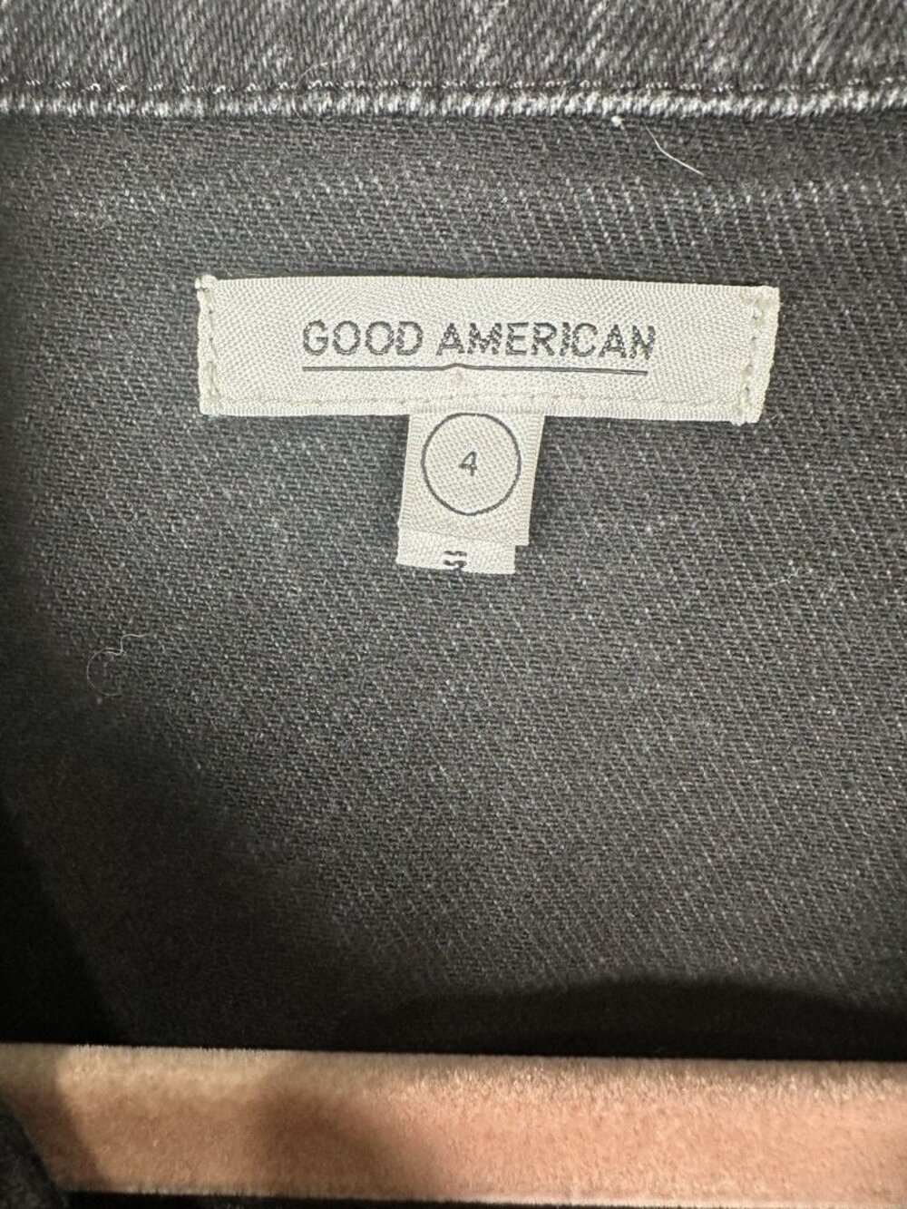 Good American Fit for Success Jumpsuit Size 4 Black Denim Jean - Picture 10 of 10